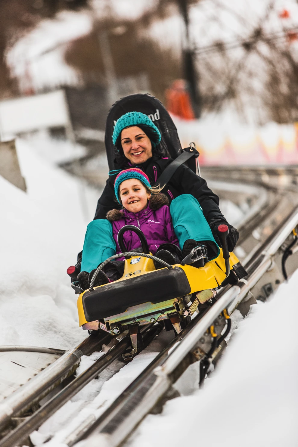 Alpine Coaster Golm 2 600 m of safe tobogganing fun