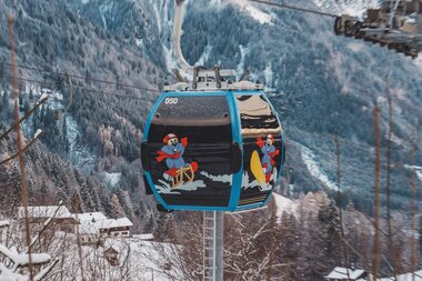 Cable car Golmerbahn at Golm in Montafon | © Golm Silvretta Lünersee Tourismus GmbH Bregenz, Philipp Schilcher Picture of ski lift cable car at Golm in Montafon | © Golm Silvretta Lünersee Tourismus GmbH Bregenz, Philipp Schilcher